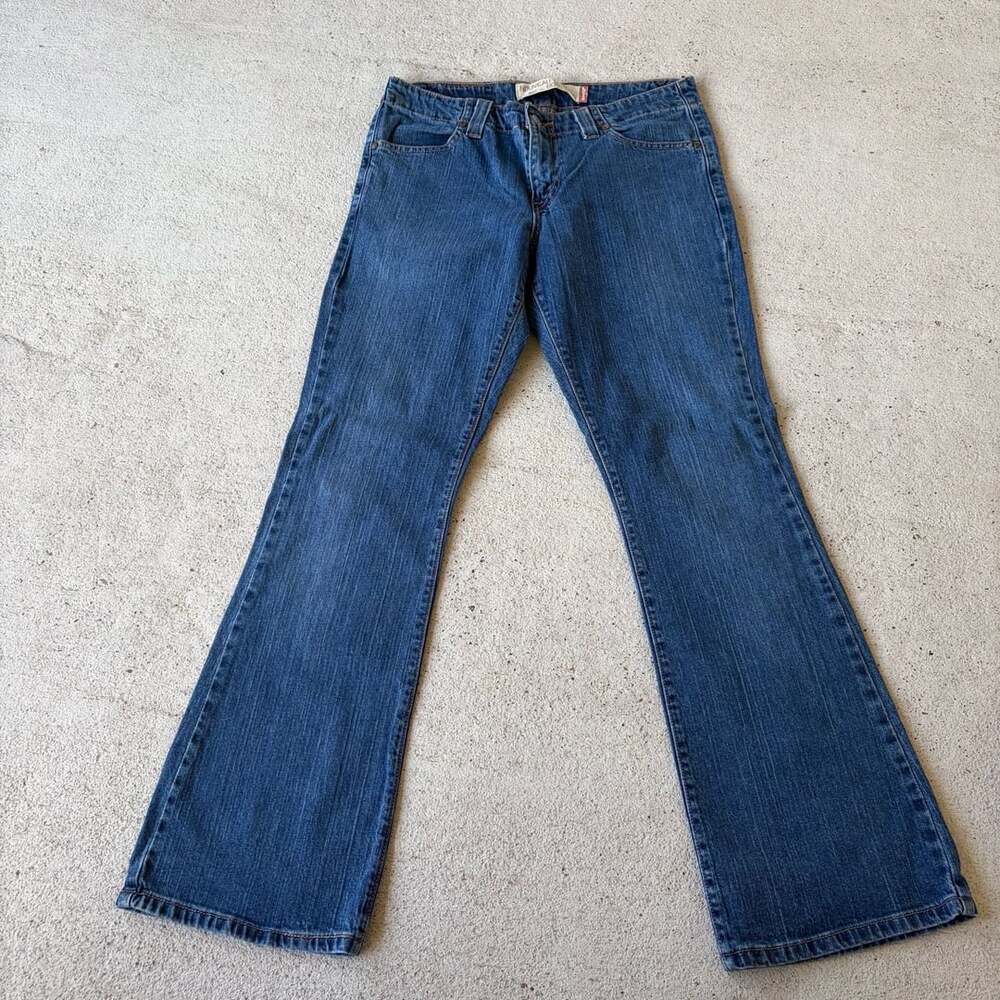Levi's Nouveau Low Boot Cut Jeans Women's Size 8m Medium Wash Denim